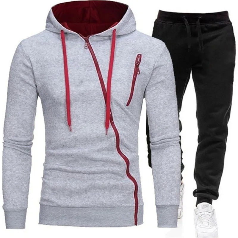 Men's Sports Hoodie 2 Piece Set