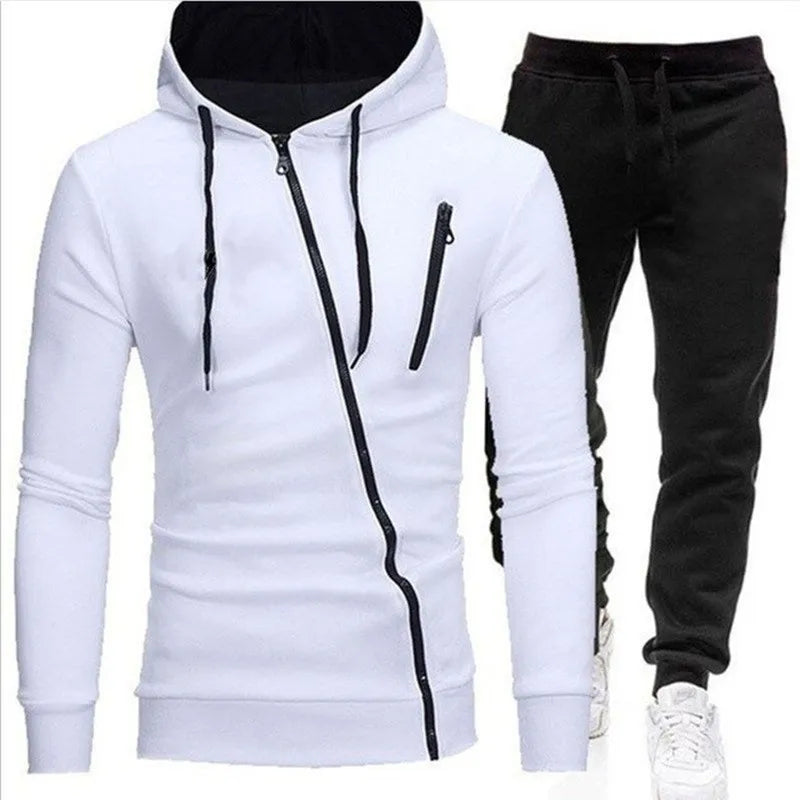Men's Sports Hoodie 2 Piece Set