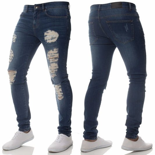 Men's Ripped Skinny Jeans