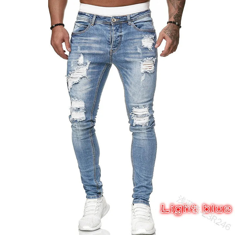 Men's Skinny Trendy Jeans