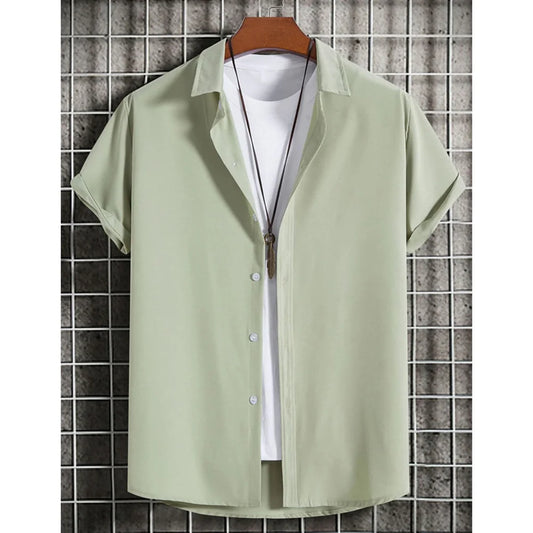 Men's Simple Hawaiian Button Down