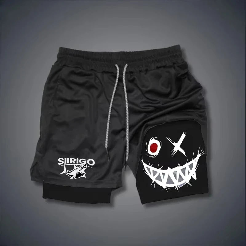 2024 Men's Smiling Fitness Shorts
