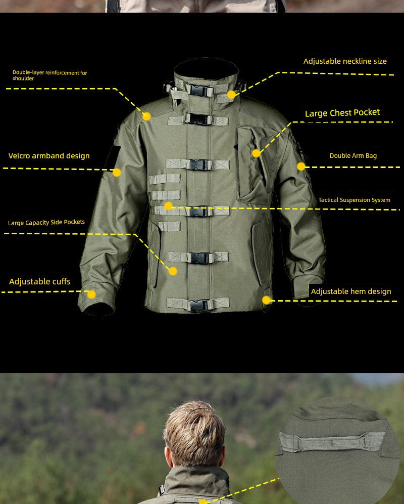 Stab-Resistant Men's Outdoor Jacket