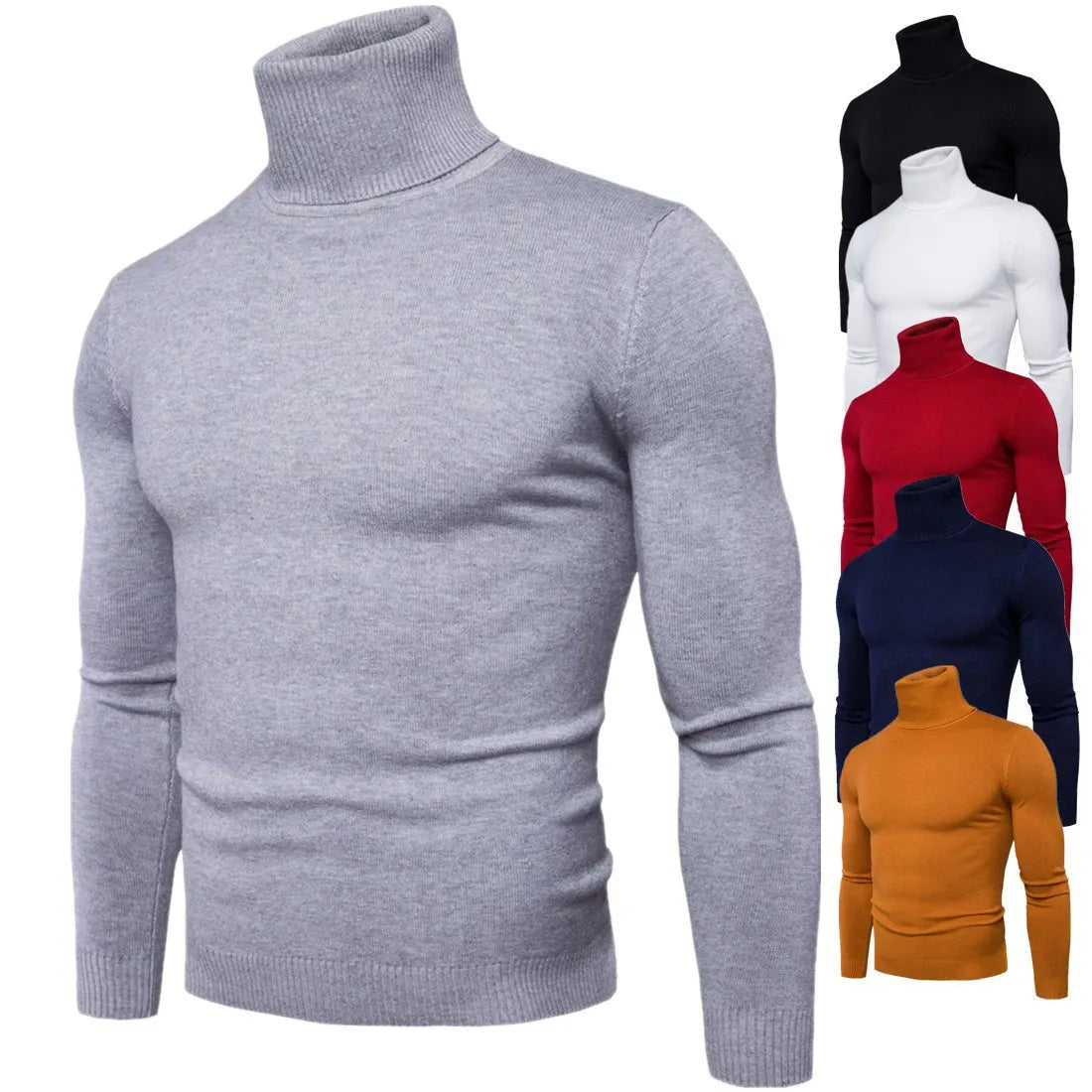 Pullover Turtleneck Jumper