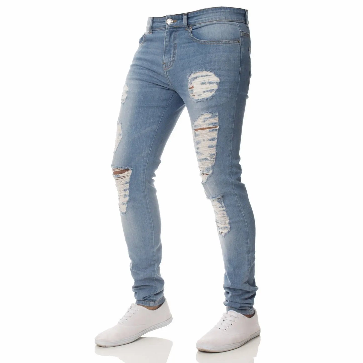 Men's Ripped Skinny Jeans