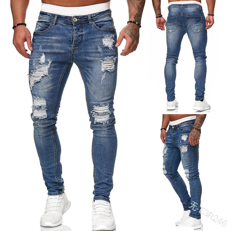 Men's Skinny Trendy Jeans