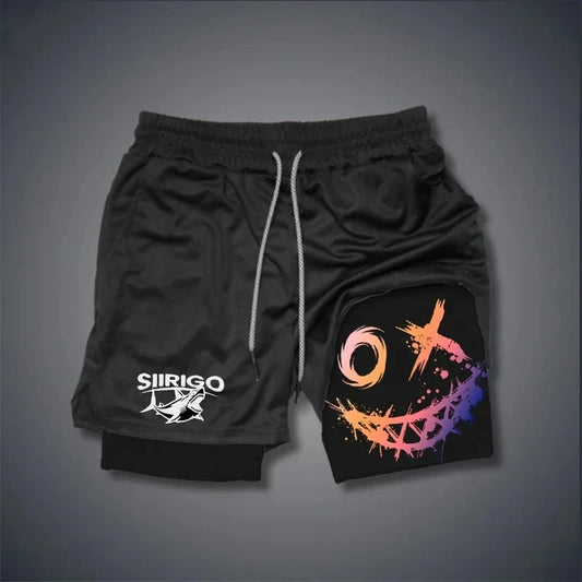 2024 Men's Smiling Fitness Shorts
