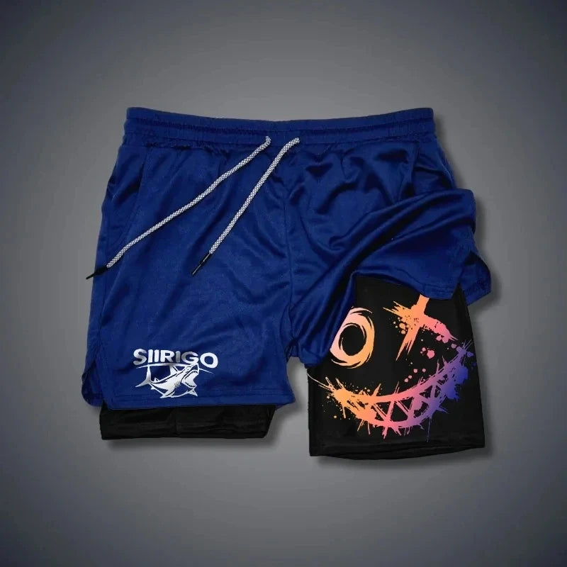 2024 Men's Smiling Fitness Shorts