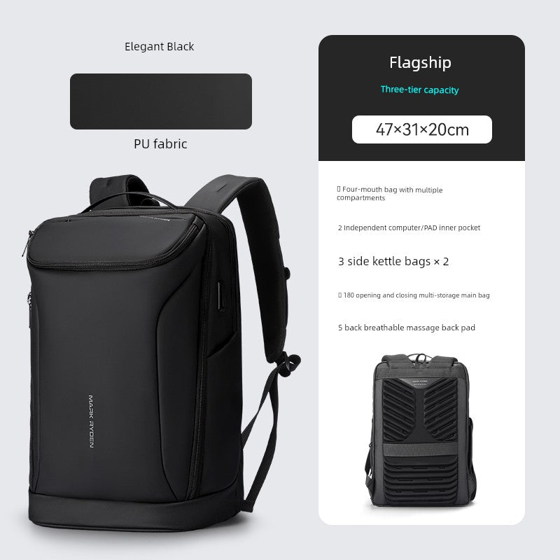 Men's Multi-Layer Defense Backpack