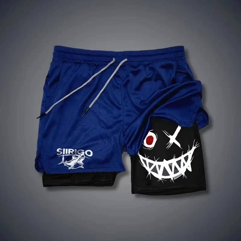 2024 Men's Smiling Fitness Shorts